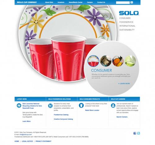 Solo Cup Home Page